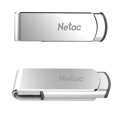 Netac U388 High Speed USB3.0 Metal Rotating Car Computer U Disk, Capacity: 128GB - USB Flash Drives by Netac | Online Shopping UK | buy2fix