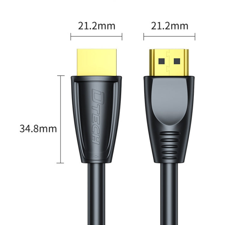 DTECH HDMI 2.0 HD Connection Cable 4K 60Hz Computer TV Connection Cable, Length: 1m - Cable by DTECH | Online Shopping UK | buy2fix