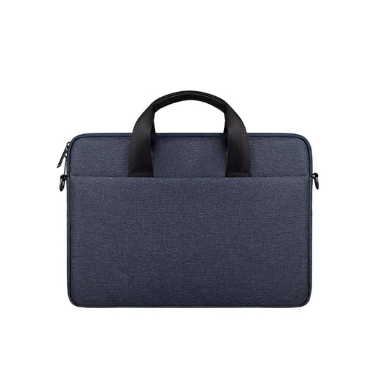 ST09 Portable Single-shoulder Laptop Bag, Size: 13.3 inches(Navy Cyan) - 13.3 inch by buy2fix | Online Shopping UK | buy2fix