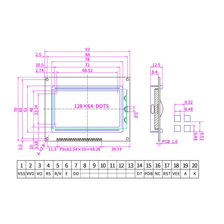 3D Printer Ramps1.4 12864 LCD Control Screen - Consumer Electronics by buy2fix | Online Shopping UK | buy2fix