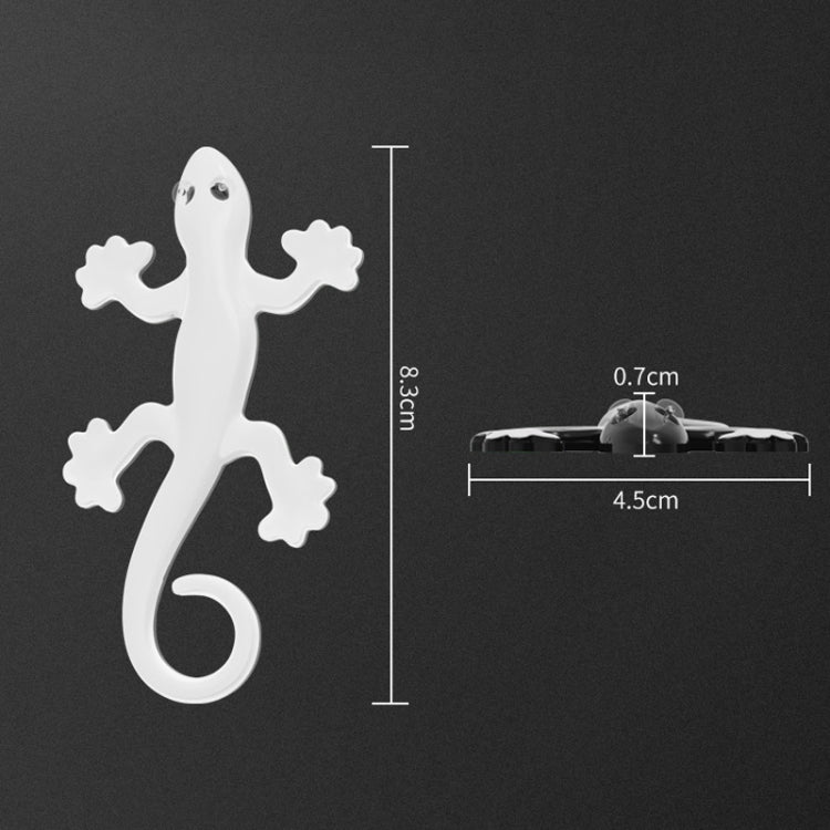 Anti-static Gecko 3D Stereo Car Sticker Decorative Stickers(Black) - In Car by buy2fix | Online Shopping UK | buy2fix