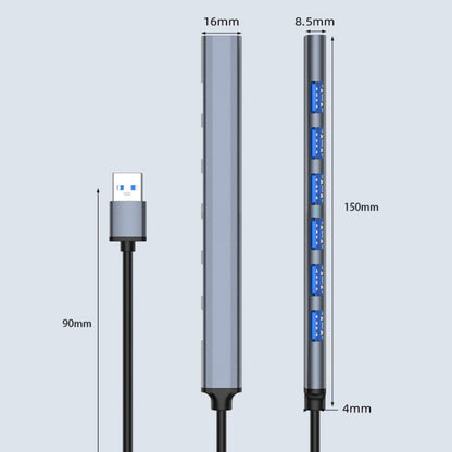 7 in 1 USB3.0 Docking Station Laptop Multifunctional HUB(USB Interface) - Computer & Networking by buy2fix | Online Shopping UK | buy2fix