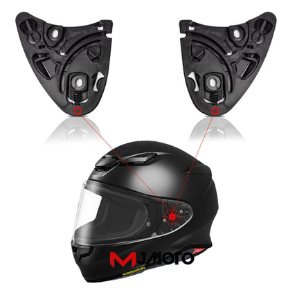 1 Pair Motorcycle Helmet Accessories K3 / K4 Lens Base - In Car by buy2fix | Online Shopping UK | buy2fix