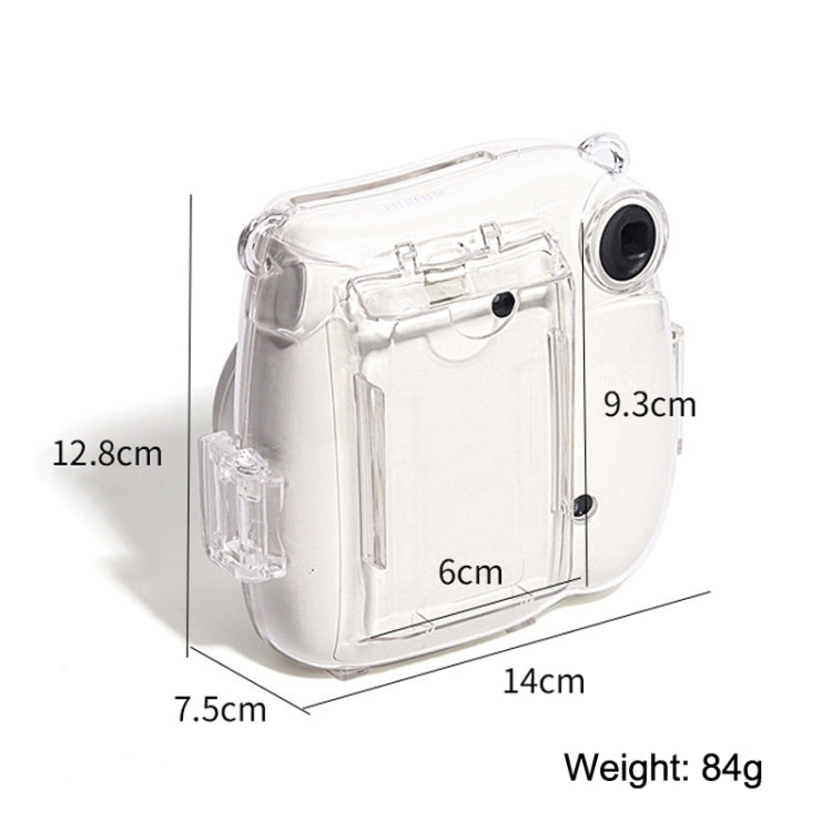 CAIUL Photo Pouch Transparent Storage Protective Case For FUJIEILM instax Mini7+(Transparent) - Camera Accessories by CAIUL | Online Shopping UK | buy2fix