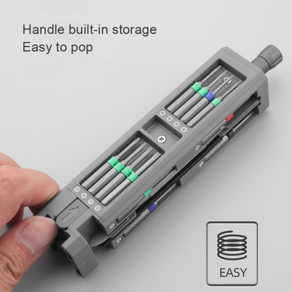 GREENER Screw Knife Set Disassembling Maintenance Tool, Series: 30 In 1 Aluminum Barrel - Repair & Spare Parts by buy2fix | Online Shopping UK | buy2fix