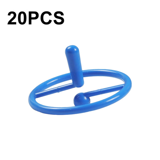 20 PCS Suspension Exclamation Mark Gyroscope Decompression Small Toy(Blue) - Gyros by buy2fix | Online Shopping UK | buy2fix