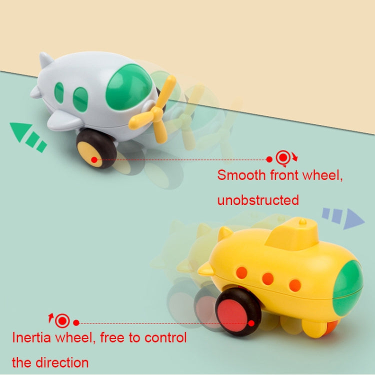 Children Cartoon Fell-Resistant Mini Inertial Pull Back Toy Car(Fire) - Model Toys by buy2fix | Online Shopping UK | buy2fix