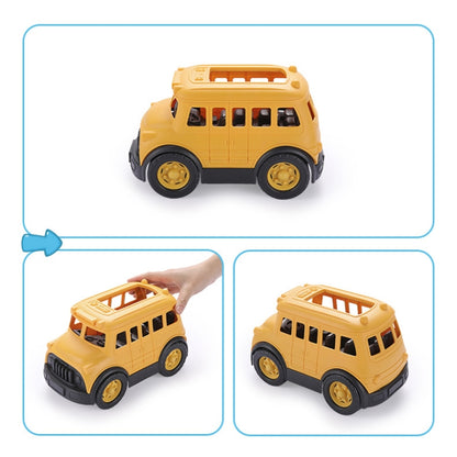 Children Simulation Engineering Fire Truck Puzzle Model Car, Spec: School Bus - Model Toys by buy2fix | Online Shopping UK | buy2fix