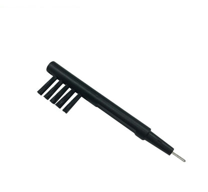 2 PCS 3 In 1 Hearing Aid Cleaning Brush with Wax Loop and Battery Magnet(Black) - Others by buy2fix | Online Shopping UK | buy2fix