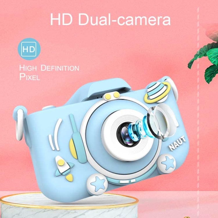 Q10 HD 1080P Dual-Camera Astronaut Kids Camera Photo and Video Digital Camera(Pink) - Consumer Electronics by buy2fix | Online Shopping UK | buy2fix