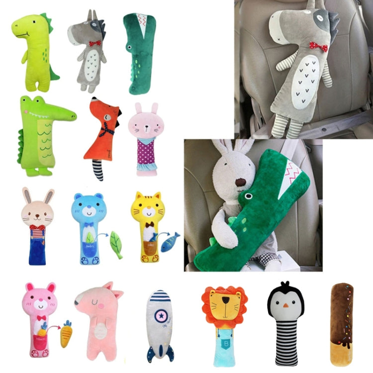 50cm Children Car Belt Cartoon Shoulder Protector Pillow(Pocket Bear) - In Car by buy2fix | Online Shopping UK | buy2fix