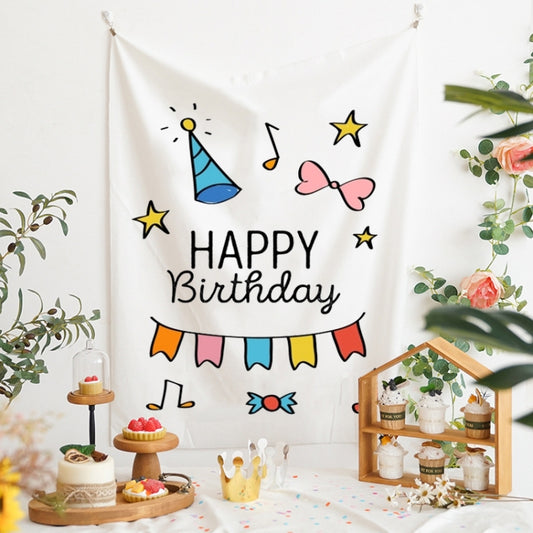 GT282 Birthday Background Cloth Party Scene Arranges Children Photos, Size: 150x200cm Velvet Cloth(9) - Camera Accessories by buy2fix | Online Shopping UK | buy2fix