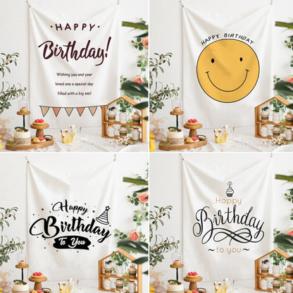 GT282 Birthday Background Cloth Party Scene Arranges Children Photos, Size: 150x200cm Velvet Cloth(11) - Camera Accessories by buy2fix | Online Shopping UK | buy2fix