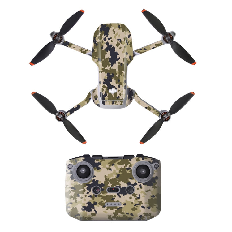 Sunnylife MM2-TZ452 For DJI Mini 2 Waterproof PVC Drone Body + Arm + Remote Control Decorative Protective Stickers Set(Desert Camouflage) - Stickers by Sunnylife | Online Shopping UK | buy2fix