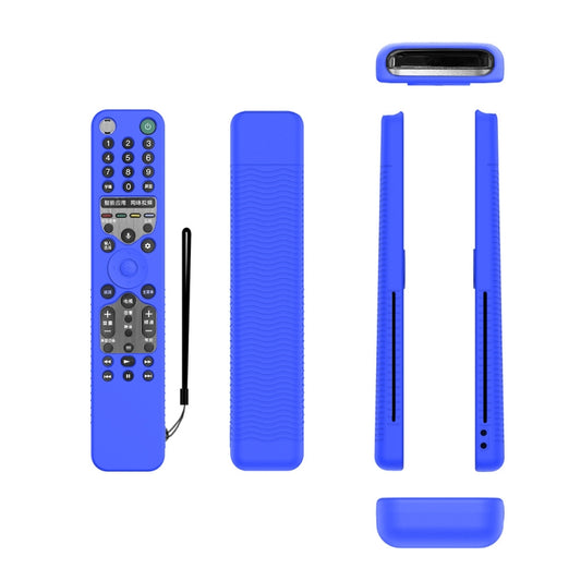 Y46 Remote Control Anti-Fall Silicone Protective Case For Sony RMF-TX600C/P/U/E 500U/E(Blue) - Consumer Electronics by buy2fix | Online Shopping UK | buy2fix