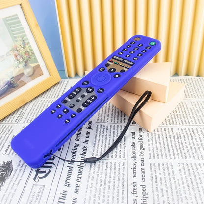 Y46 Remote Control Anti-Fall Silicone Protective Case For Sony RMF-TX600C/P/U/E 500U/E(Blue) - Consumer Electronics by buy2fix | Online Shopping UK | buy2fix