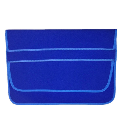 13 Inch Neoprene Laptop Lining Bag Horizontal Section Flap Clutch Bag(Blue) - 13.3 inch by buy2fix | Online Shopping UK | buy2fix