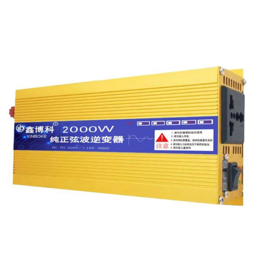 XINBOKE High Power Household Car Sine Wave Inverter 60V 2000W To 220V 1000W(Single Display) - In Car by XINBOKE | Online Shopping UK | buy2fix