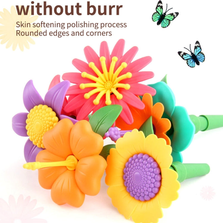 272pcs/set Children Intellectual Development DIY Assembly Flower Arrangement Toys - Building Blocks by buy2fix | Online Shopping UK | buy2fix