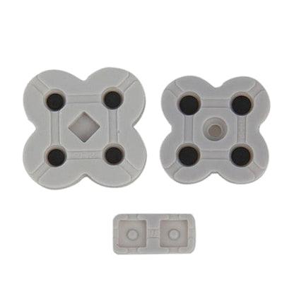 For NDSL NDS Lite Game 6sets Conductive Rubber Pad Soft Silicone Adhesive Key Button Pads - Repair & Spare Parts by buy2fix | Online Shopping UK | buy2fix