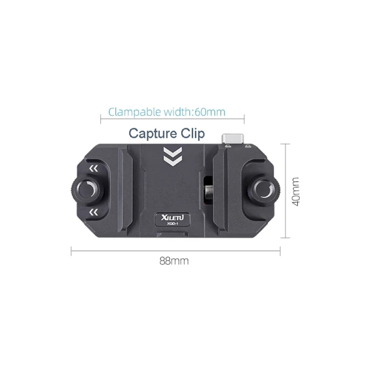 XILETU DSLR Camera Gimbal Arca Swiss Quick Release Plate Clamp,Spec: Only Capture Clip - Quick Release Plate by XILETU | Online Shopping UK | buy2fix