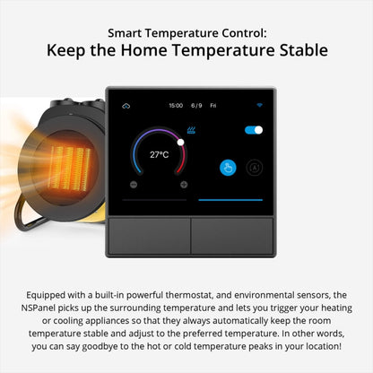 Sonoff NSPanel WiFi Smart Scene Switch Thermostat Temperature All-in-One Control Touch Screen(US) - Consumer Electronics by Sonoff | Online Shopping UK | buy2fix