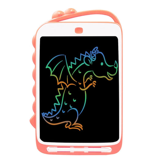 10 inch Cartoon Dinosaur LCD Writing Board Colorful Children Painting Board(Light Pink) - Consumer Electronics by buy2fix | Online Shopping UK | buy2fix