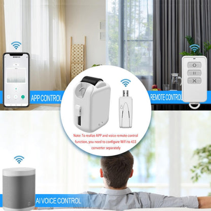 X101 Smart Home Automatic Curtain Machine With RC, Style: Track Model Single Host - Consumer Electronics by buy2fix | Online Shopping UK | buy2fix