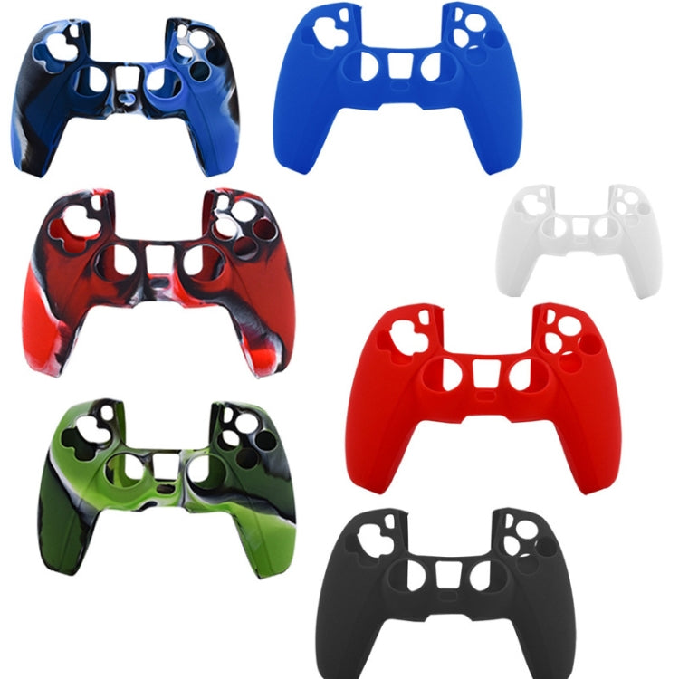 For PS5 Controller Silicone Case Protective Cover, Product color: Red - Cases by buy2fix | Online Shopping UK | buy2fix