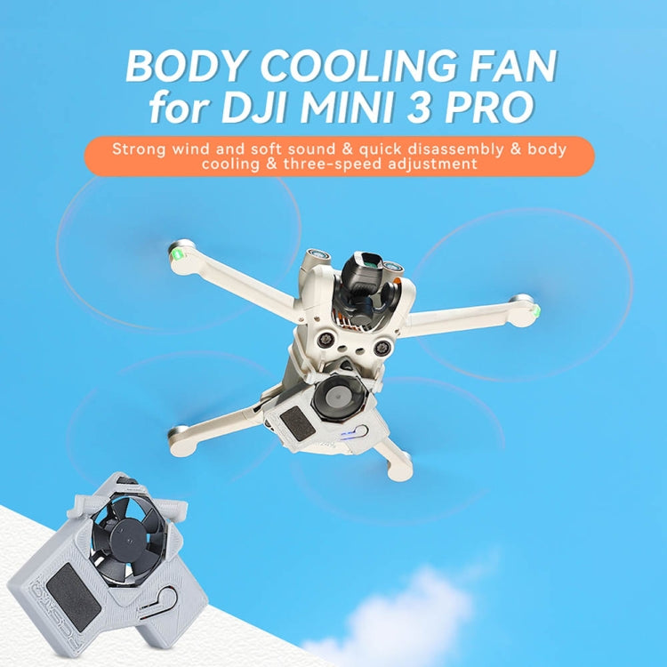 For DJI Mini 3 Pro RCSTQ Flight Fuselage Radiator Cooling Fan Drone Accessories(As Show) - Others by RCSTQ | Online Shopping UK | buy2fix