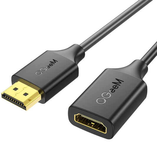 QGeeM QG-HD19 4K HDMI 2.0 Extension Cable Supports 3D, HD, 2160p, Compatible With Roku Fire Stick 1.8m Length - Cable by QGeeM | Online Shopping UK | buy2fix