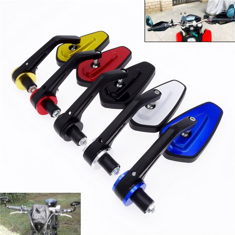 Motorcycle Handle All Aluminum Cherry Rearview Mirror(Gold) - Side Mirrors by buy2fix | Online Shopping UK | buy2fix