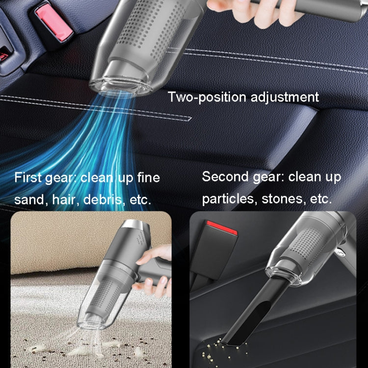 SUITU ST-6671 Wireless Car Vacuum Cleaner Small Handheld Blowing and Suction Dual Use, Style: Basic Model White - Vacuum Cleaner by SUITU | Online Shopping UK | buy2fix