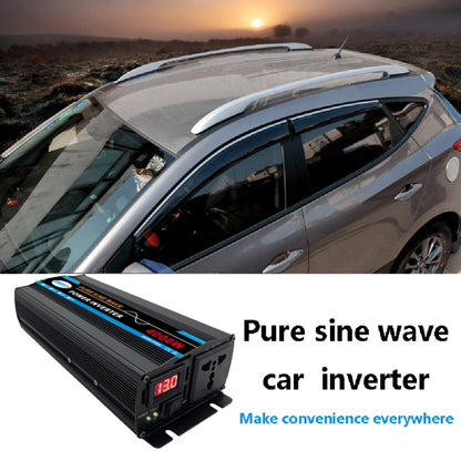 4000W 48V to 220V High Power Car Pure Sine Wave Inverter Power Converter - Pure Sine Wave by buy2fix | Online Shopping UK | buy2fix