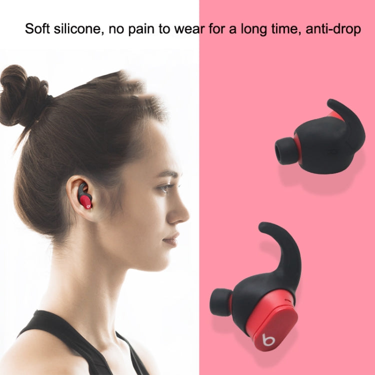 For Beats Studio Buds 2pairs Wireless Bluetooth Earphone Silicone Non-slip Ear Caps(White) - Anti-dust & Ear Caps by buy2fix | Online Shopping UK | buy2fix