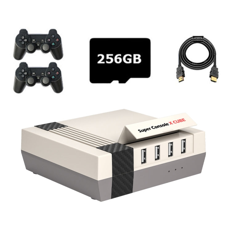 Super Console X Cube Wireless Retro TV Video Game Console Built-in 50+ Emulators 256G 50000+ Games(US Plug) - Pocket Console by buy2fix | Online Shopping UK | buy2fix