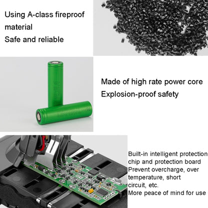 For Dyson V7 Series Battery 21.6V Vacuum Cleaner Accessories Sweeping Machine Battery Spare Power, Capacity: 3500mAh - Dyson Accessories by buy2fix | Online Shopping UK | buy2fix