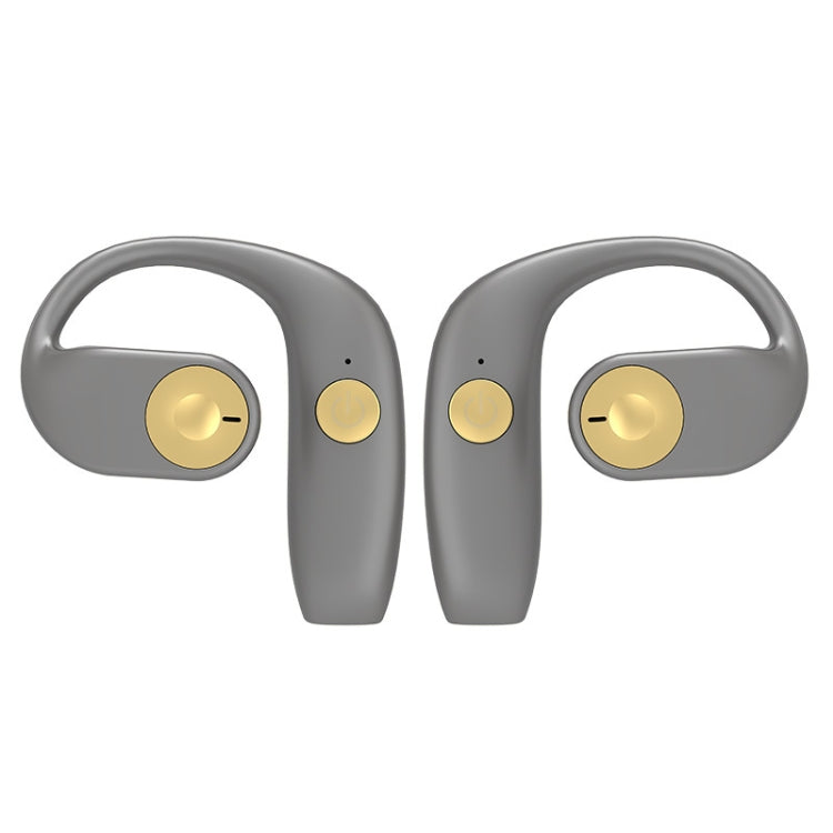 OWS Bone Conduction Wireless Bluetooth Sports Earphones(Gray) - Bluetooth Earphone by buy2fix | Online Shopping UK | buy2fix