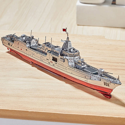 IRON STAR 3D Metal Model DIY Aircraft Carrier(C22210 055) - Model Toys by buy2fix | Online Shopping UK | buy2fix