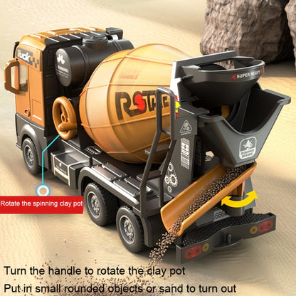 JIEDE Cement Truck Alloy Engineering Vehicle Toy Children Wisdom Simulation Model Car - Model Toys by JIEDE | Online Shopping UK | buy2fix