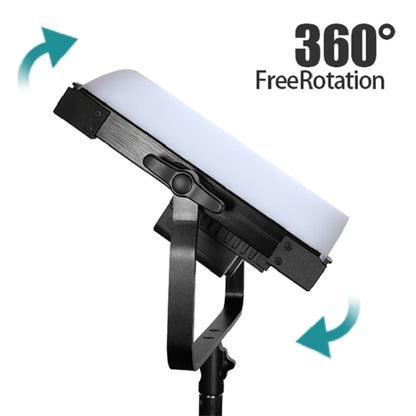 Pixel P45C RGB Dual Color Temperature Fill Light Live Photography Portable Outdoors 80W Square Soft Light(Single Lamp With Baffle+AU Plug Adapter) -  by Pixel | Online Shopping UK | buy2fix