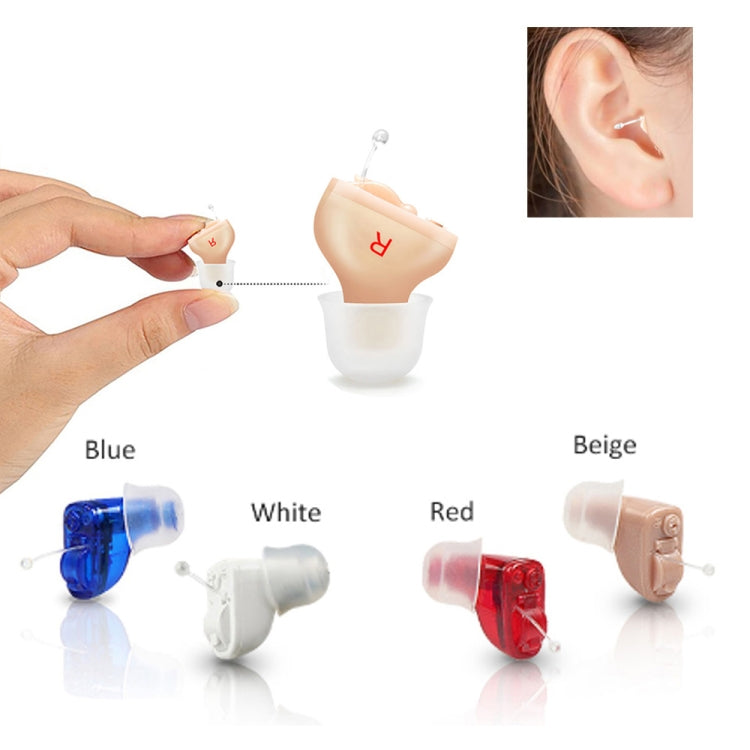 Z-20 In-Ear Hearing Aid Digital Noise Canceling Sound Amplifier(Left Ear Blue) - Hearing Aids by buy2fix | Online Shopping UK | buy2fix