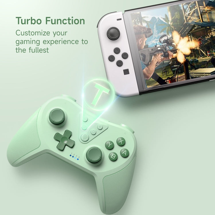 EasySMX T37 Wireless Joysticks Game Controller For Switch / Switch OLED / Switch Lite / PC(Green) - Gamepads by EasySMX | Online Shopping UK | buy2fix