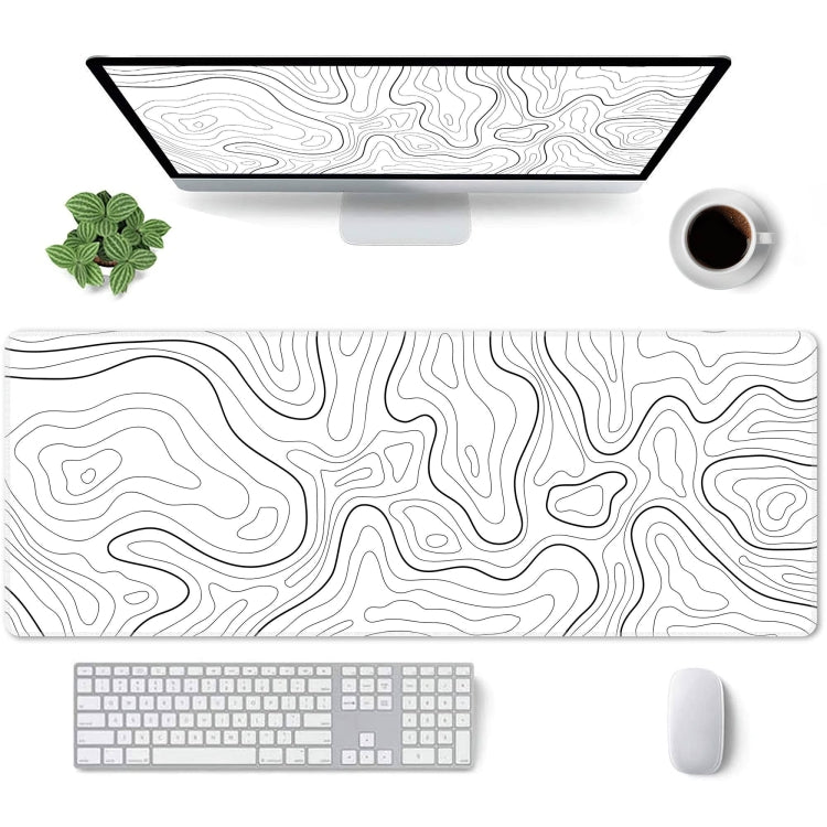 Large Abstract Mouse Pad Gamer Office Computer Desk Mat, Size: 300 x 700 x 2mm(Abstract Fluid 28) - Mouse Pads by buy2fix | Online Shopping UK | buy2fix