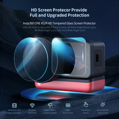 For Insta360 One RS / R Host 1set aMagisn Tempered Film Screen Protector - Protective Film & Stickers by aMagisn | Online Shopping UK | buy2fix