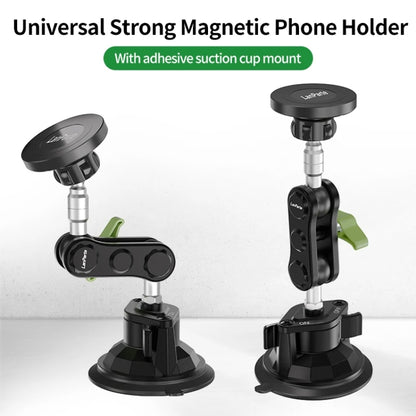 Lanparte Magnetic Car Phone Holder Adjustable Suction Cup Navigation Stand RBA-M01NB - Car Holders by Lanparte | Online Shopping UK | buy2fix