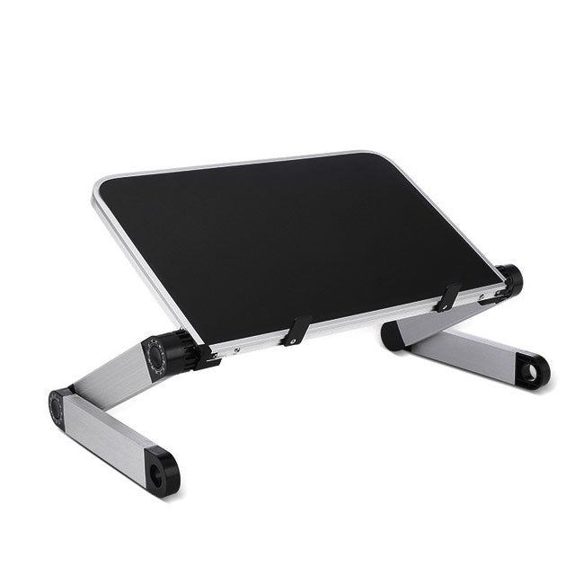 Universal 360 Degree Adjustment Folding Aluminum Alloy Laptop Stand(Black) - Computer & Networking by buy2fix | Online Shopping UK | buy2fix