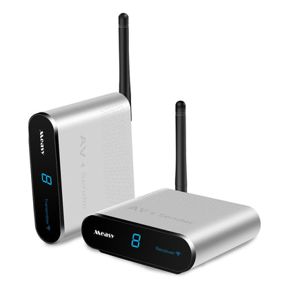 Measy AV220-2 2.4GHz Wireless Audio / Video Transmitter + 2 Receiver, Transmission Distance: 200m - Set Top Box & Accessories by Measy | Online Shopping UK | buy2fix