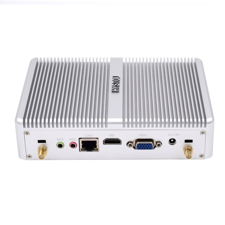 HYSTOU H2 Windows / Linux System Mini PC, Intel Core I5-7267U Dual Core Four Threads up to 3.50GHz, Support mSATA 3.0, 4GB RAM DDR3 + 256GB SSD (White) - Windows Mini PCs by HYSTOU | Online Shopping UK | buy2fix