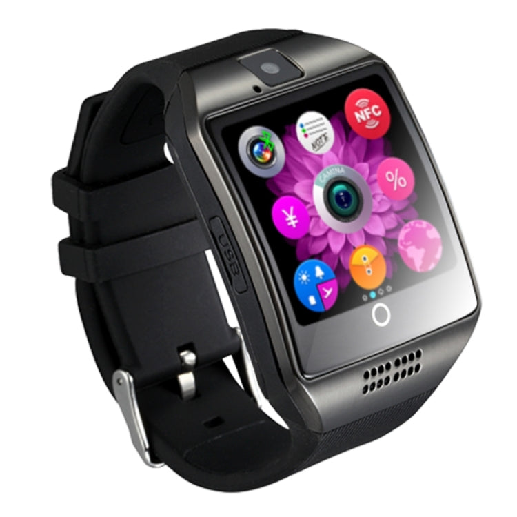 Q18 1.54 inch TFT Screen MTK6260A 360MHz Bluetooth 3.0 Smart Watch Phone, 128M + 64M Memory(Black) - Smart Wear by buy2fix | Online Shopping UK | buy2fix